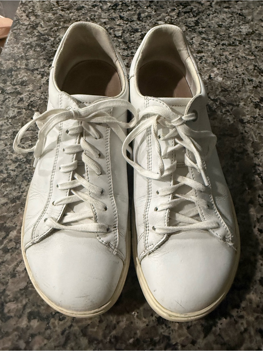 Birkenstock Bend Low- White Leather Lace-Up Sneakers- make offer